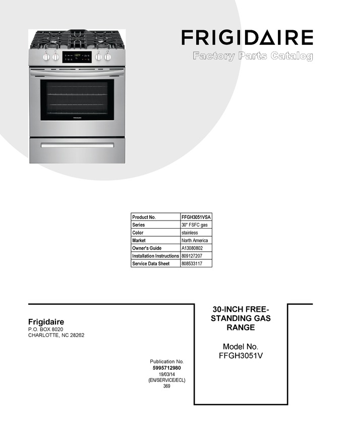 Diagram for FFGH3051VSA