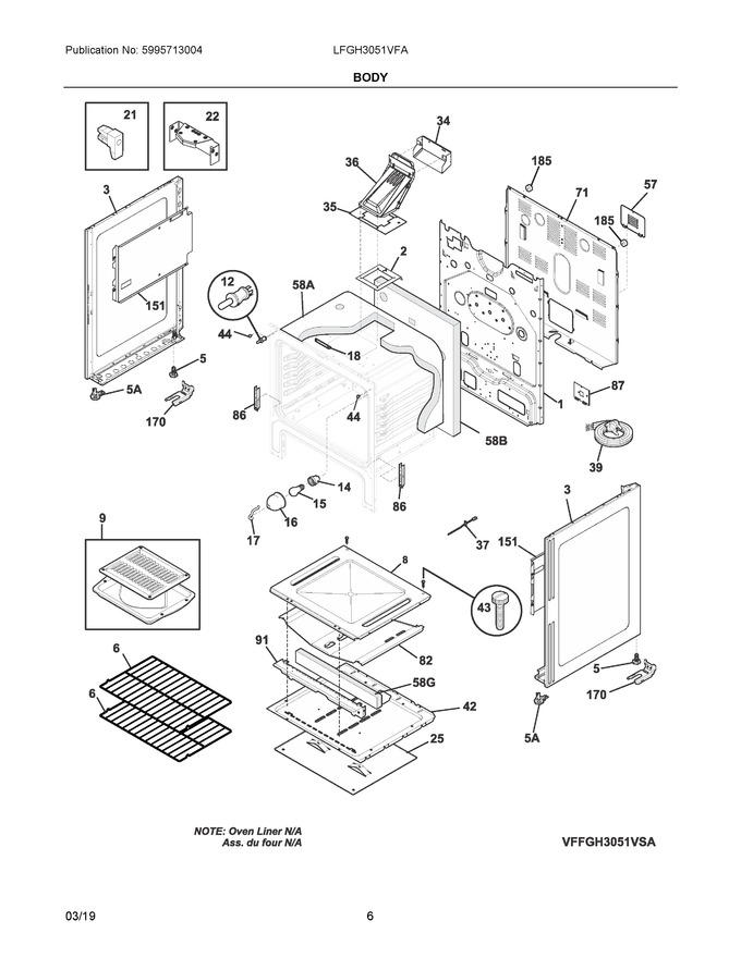 Diagram for LFGH3051VFA