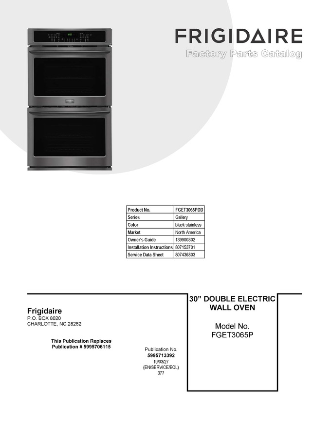 Diagram for FGET3065PDD