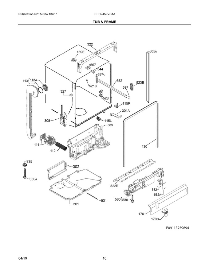 Diagram for FFID2459VS1A
