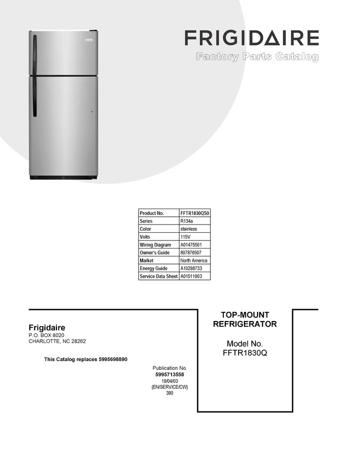 Diagram for FFTR1830QS0