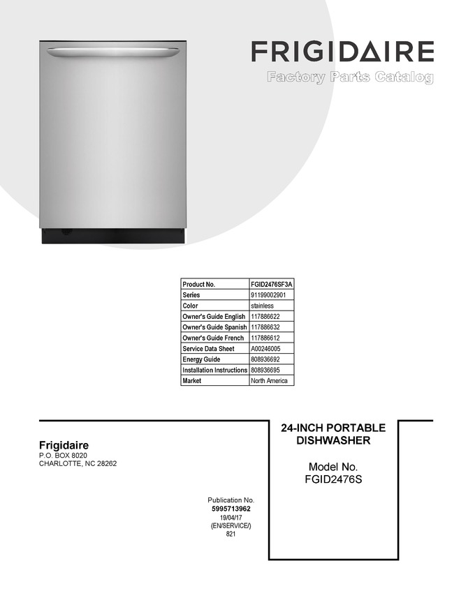 Diagram for FGID2476SF3A