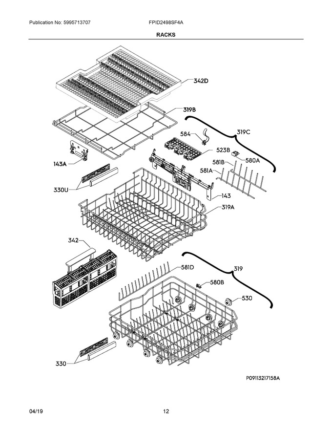 Diagram for FPID2498SF4A