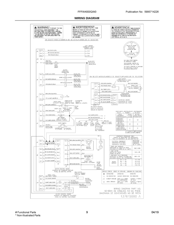 Diagram for FFFW4000QW0