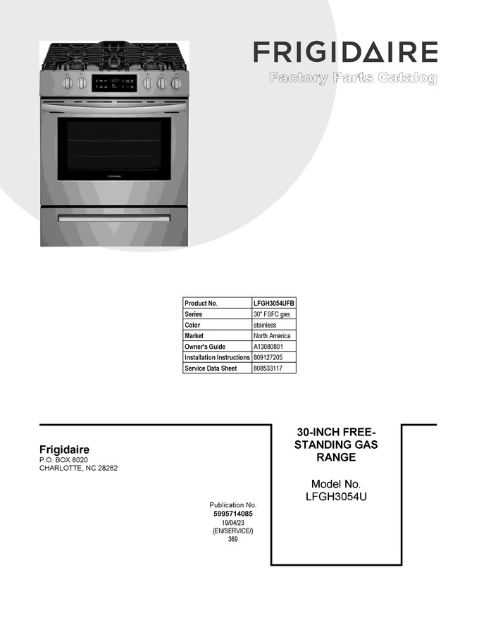 Diagram for LFGH3054UFB