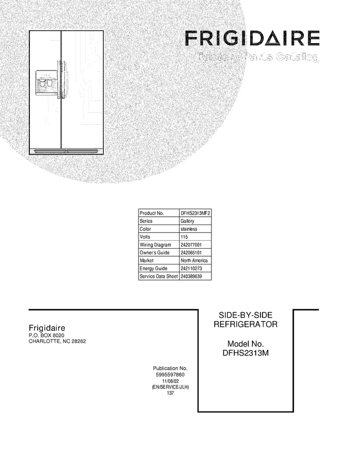 Diagram for DFHS2313MF2