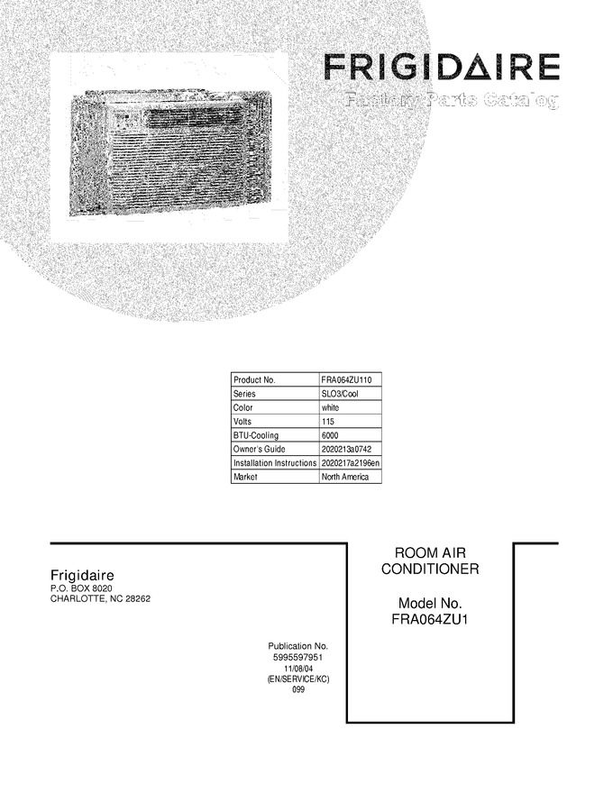 Diagram for FRA064ZU110