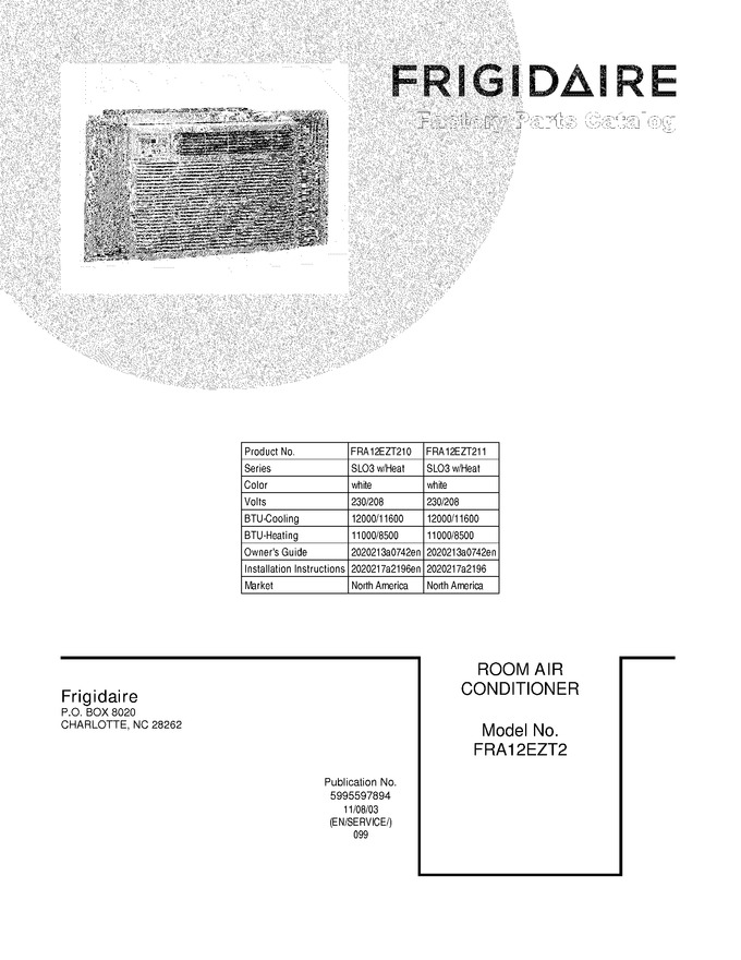 Diagram for FRA12EZT211