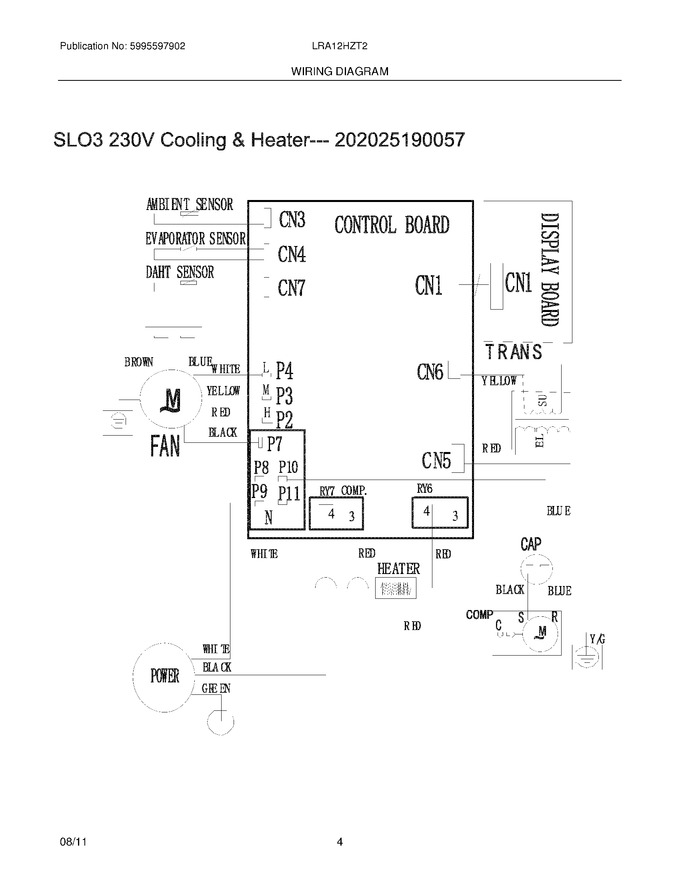 Diagram for LRA12HZT211