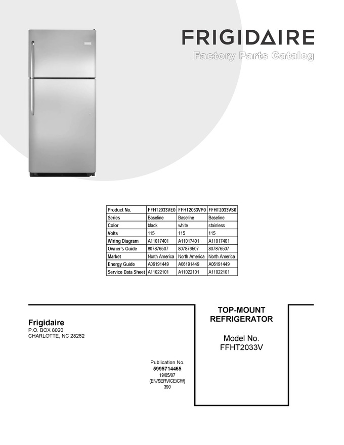 Diagram for FFHT2033VP0