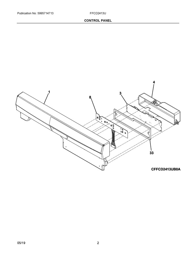 Diagram for FFCD2413UW2A