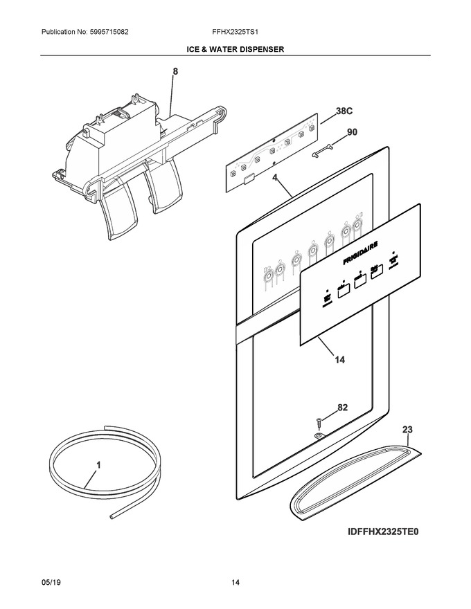 Diagram for FFHX2325TS1