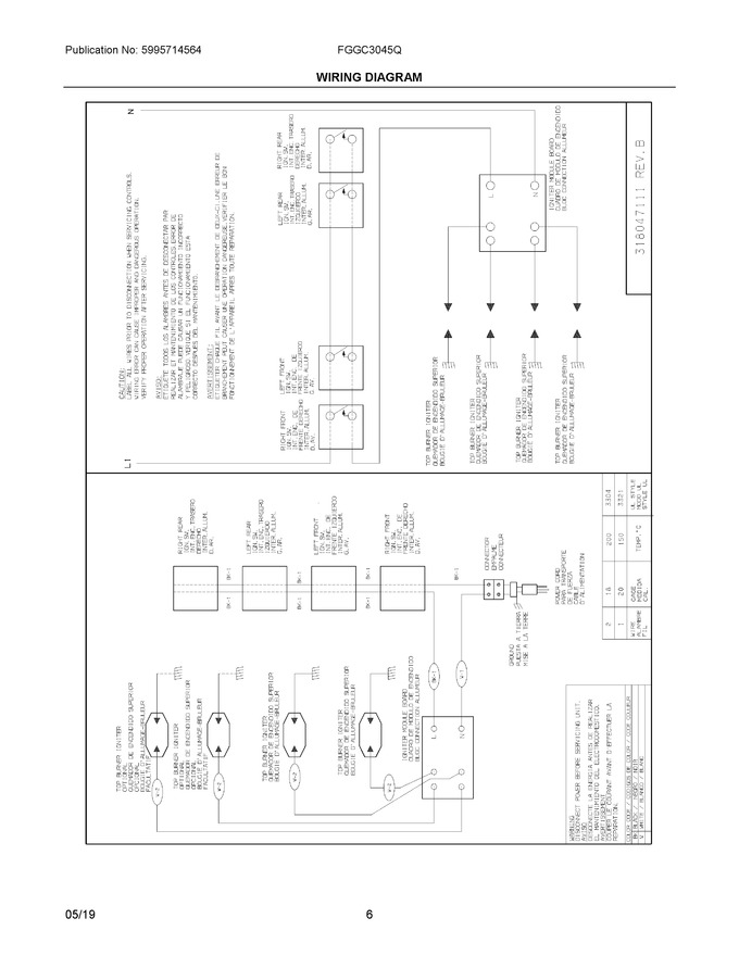 Diagram for FGGC3045QSE
