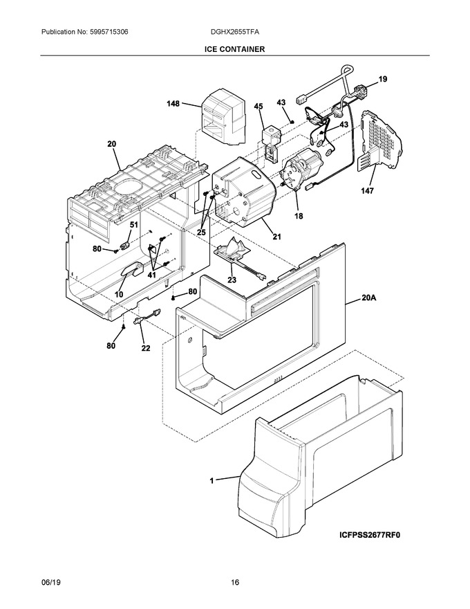 Diagram for DGHX2655TFA