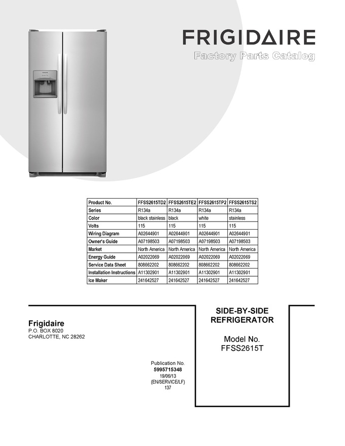 Diagram for FFSS2615TE2