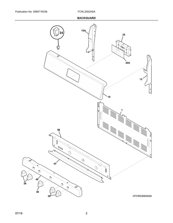 Diagram for FCRL3052ASA