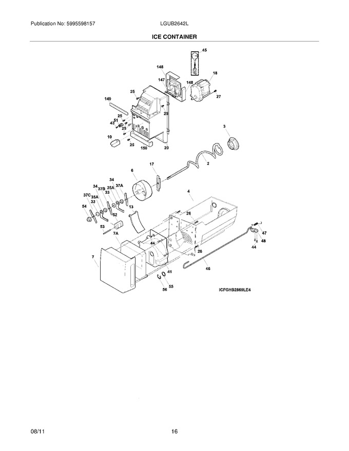 Diagram for LGUB2642LE4