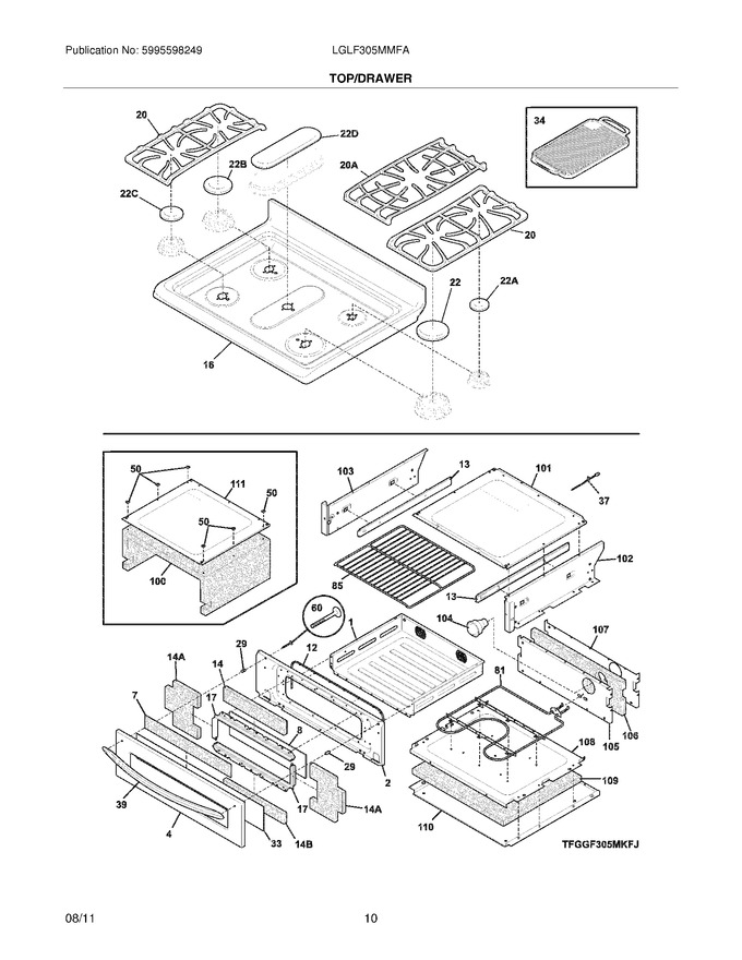 Diagram for LGLF305MMFA