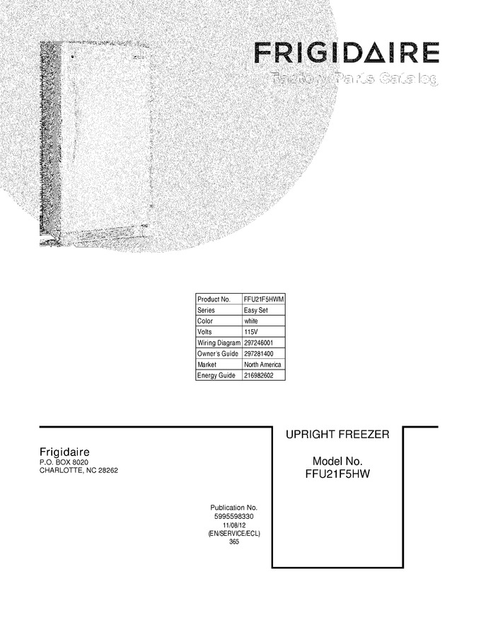 Diagram for FFU21F5HWM