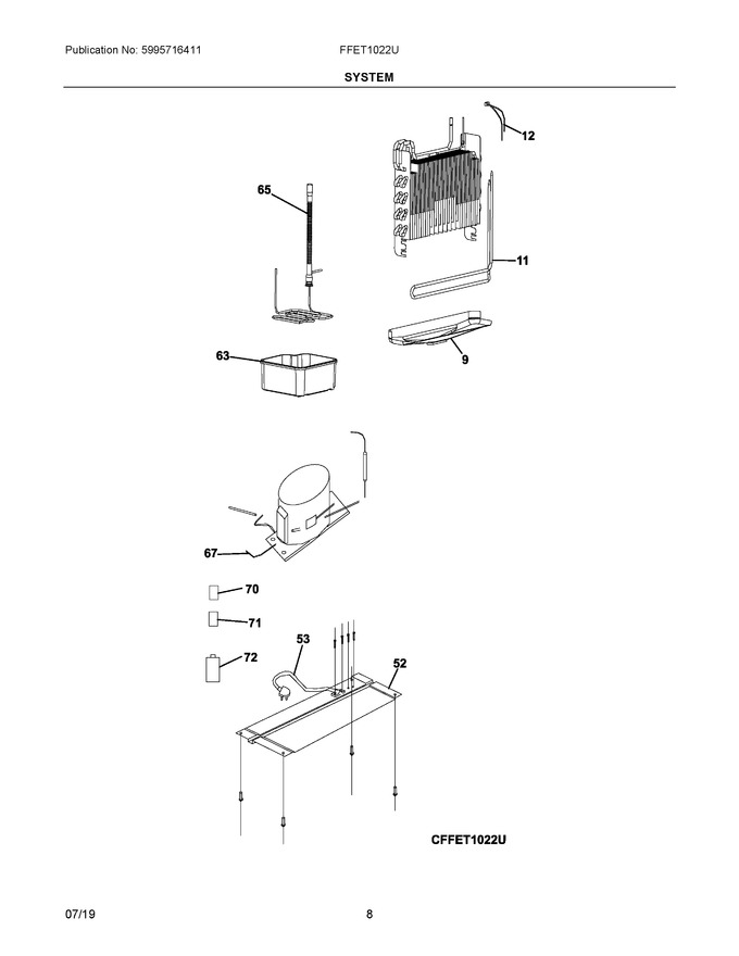 Diagram for FFET1022UW