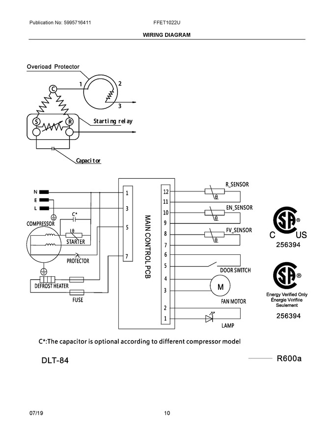 Diagram for FFET1022UW