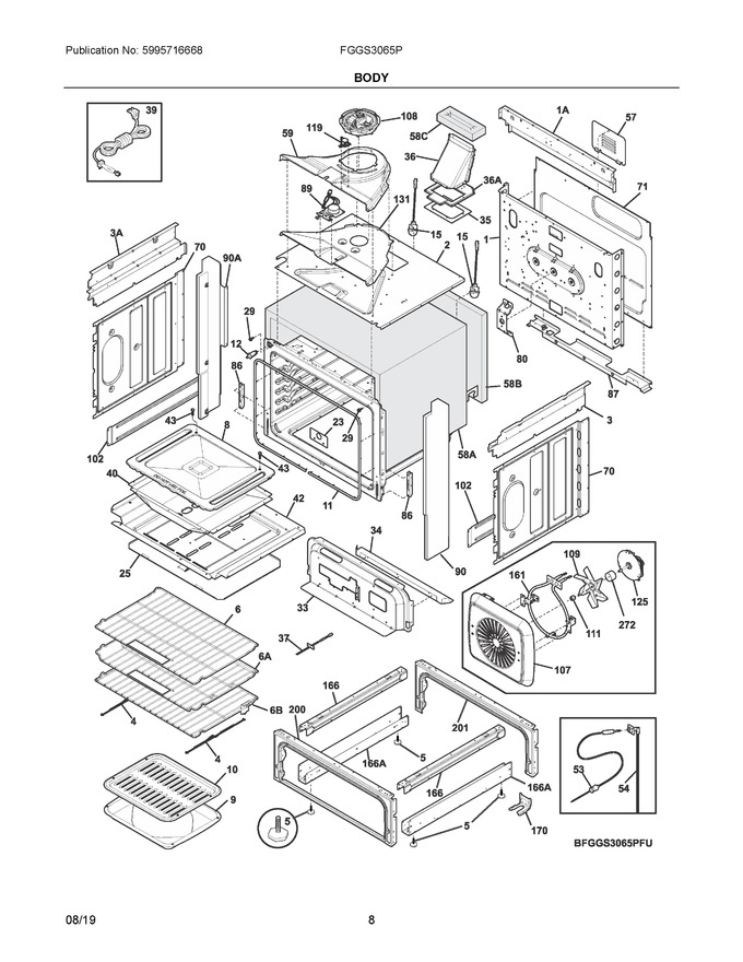 Diagram for FGGS3065PWU