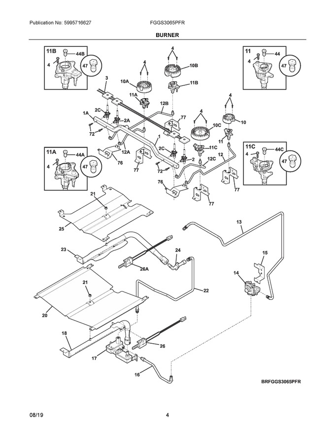 Diagram for FGGS3065PFR
