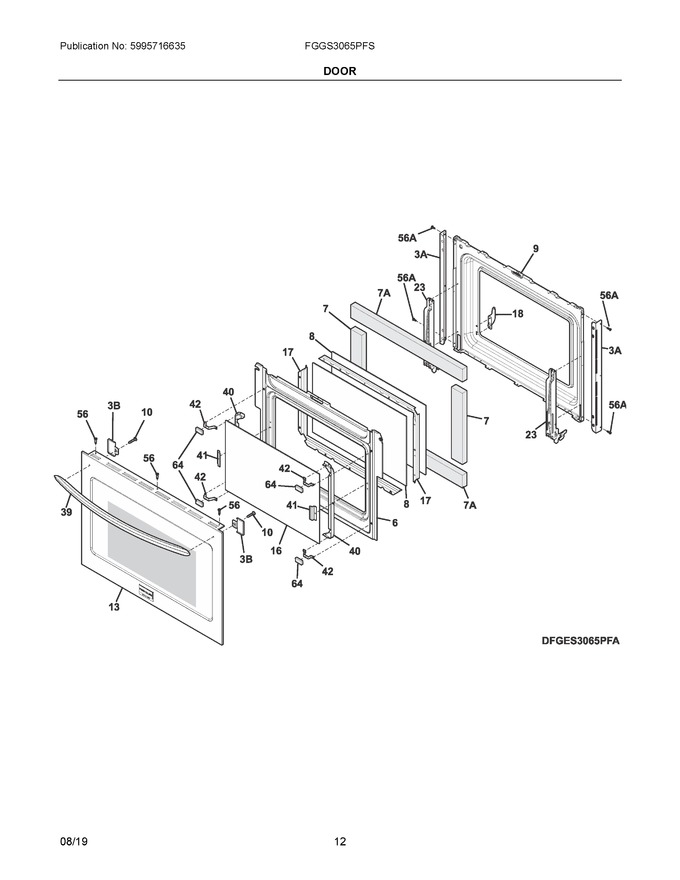 Diagram for FGGS3065PFS