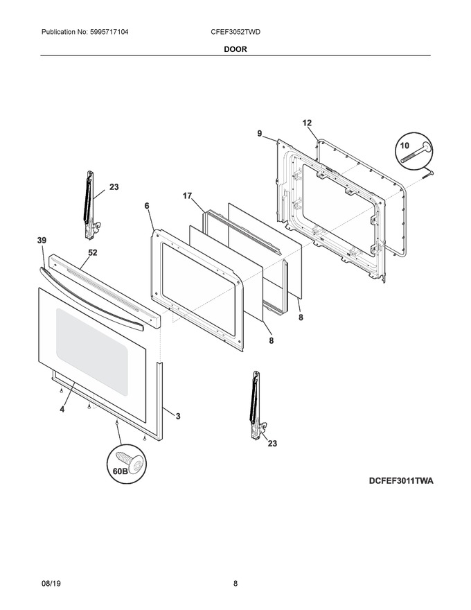 Diagram for CFEF3052TWD