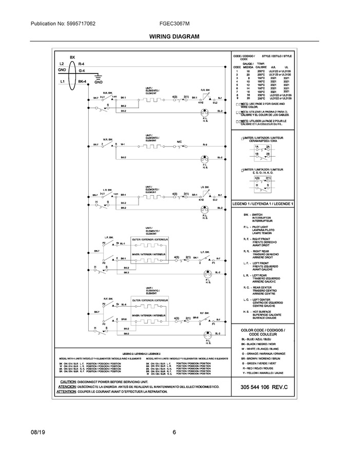 Diagram for FGEC3067MSB
