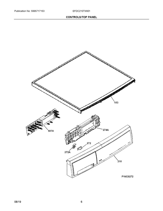 Diagram for EFDC210TIW01