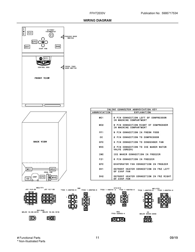 Diagram for FFHT2033VS2