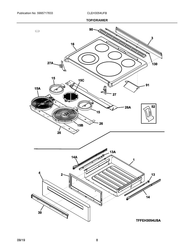 Diagram for CLEH3054UFB