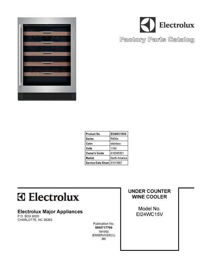 Diagram for EI24WC15VS