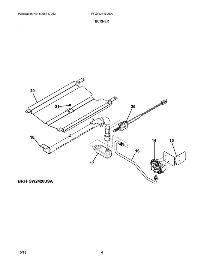 Diagram for FFGW2416USA