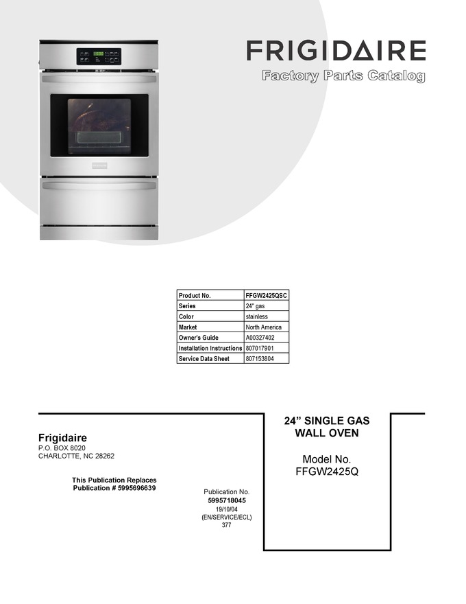 Diagram for FFGW2425QSC