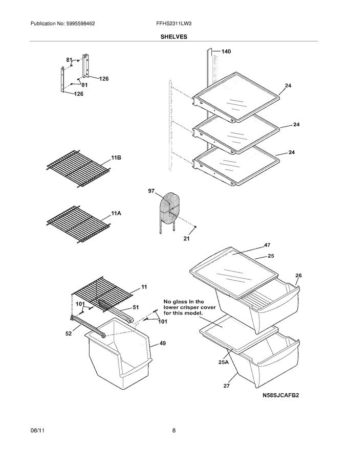 Diagram for FFHS2311LW3