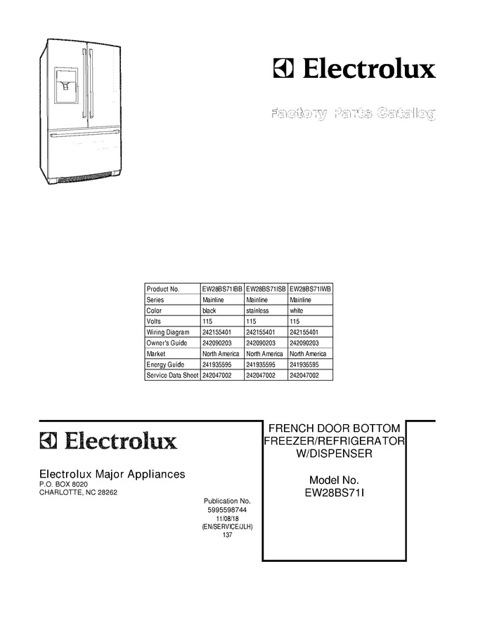 Diagram for EW28BS71ISB