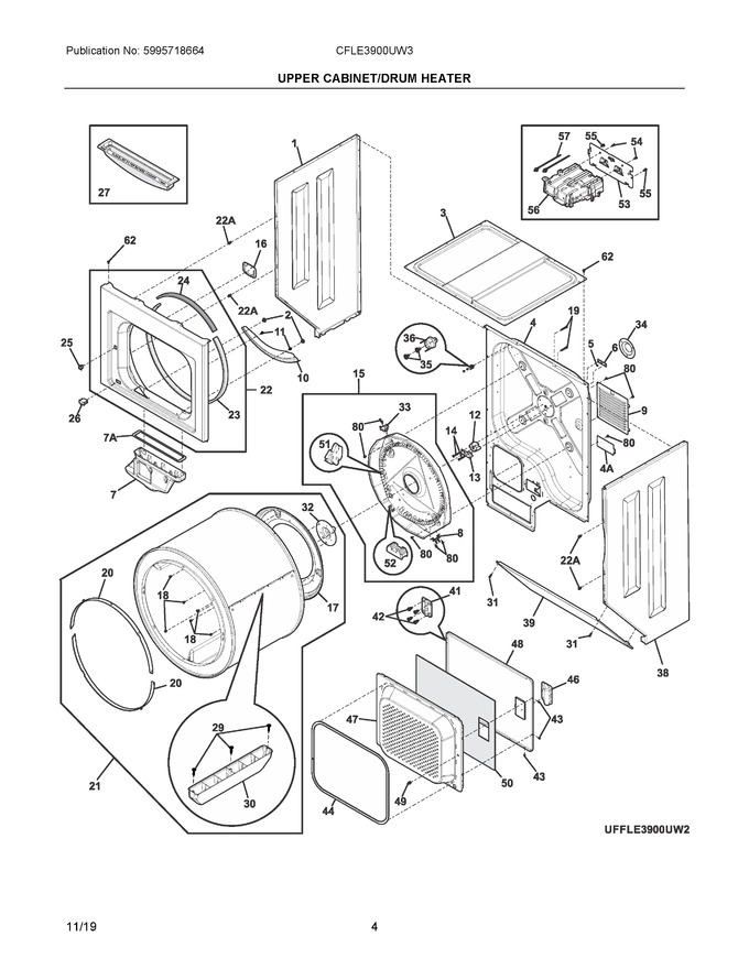Diagram for CFLE3900UW3