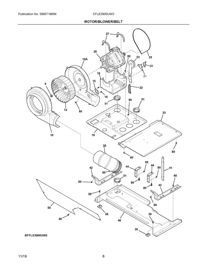 Diagram for CFLE3900UW3