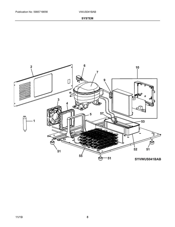 Diagram for VWUS041BAB