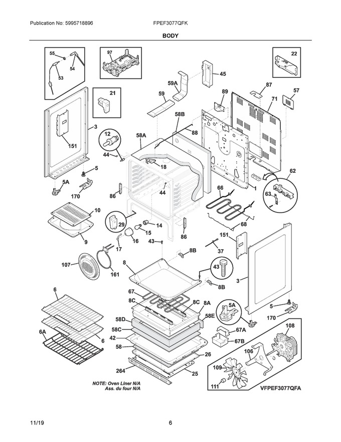 Diagram for FPEF3077QFK