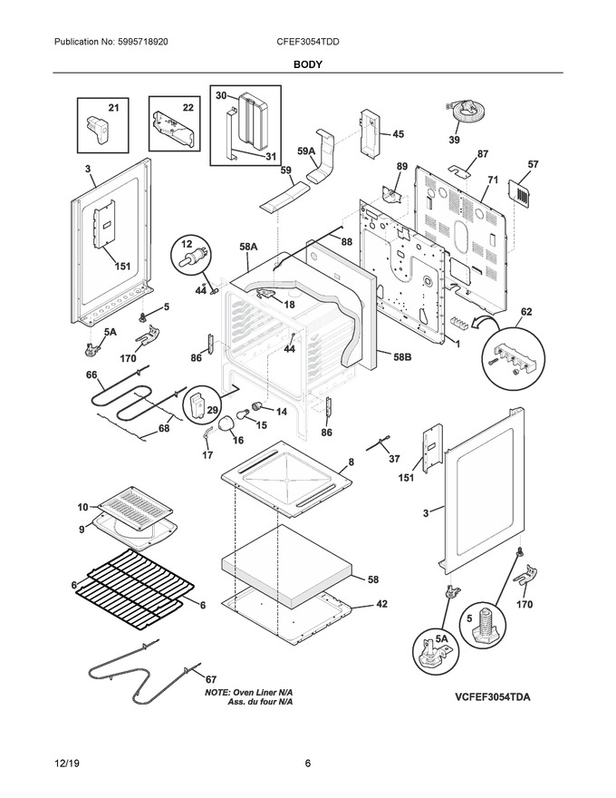 Diagram for CFEF3054TDD