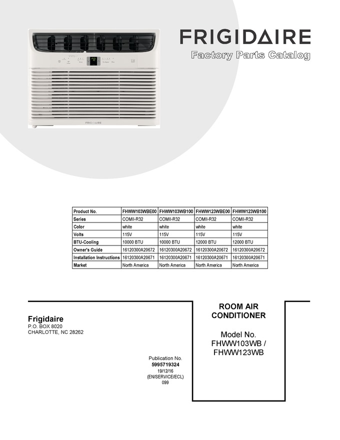 Diagram for FHWW103WB100