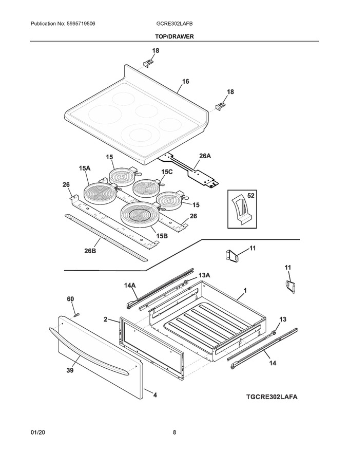 Diagram for GCRE302LAFB