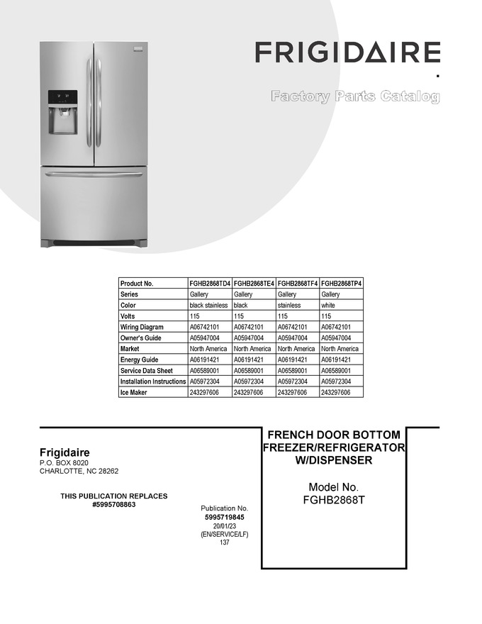 Diagram for FGHB2868TP4