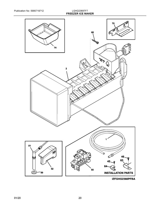 Diagram for LGHD2369TF7