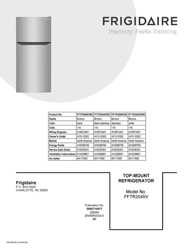 Diagram for FFTR2045VD0