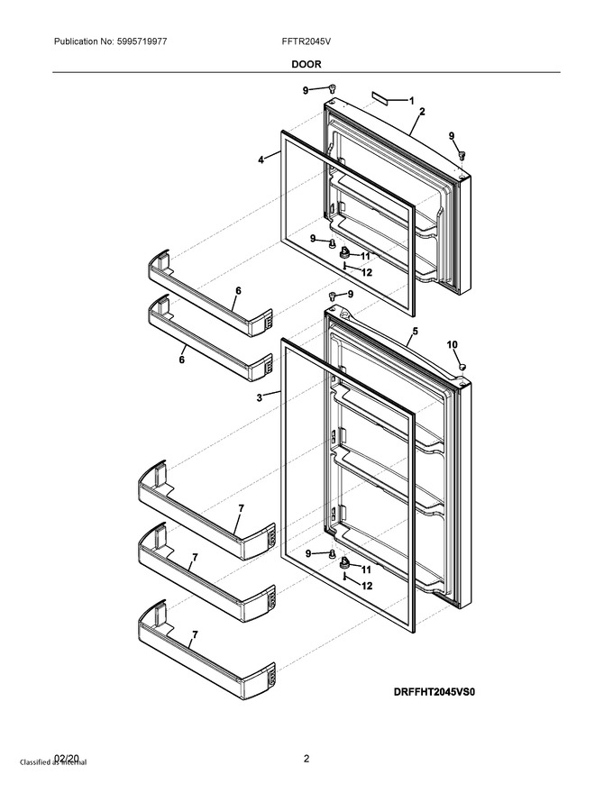 Diagram for FFTR2045VD0