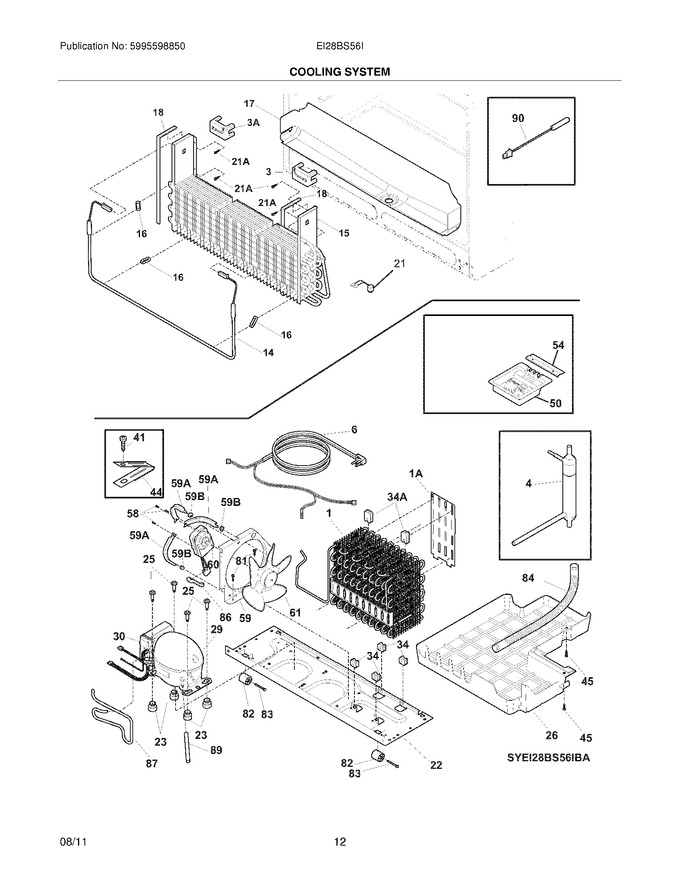 Diagram for EI28BS56IWB